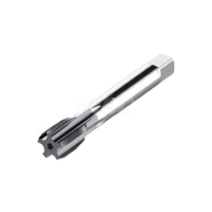 Straight Flutes Tap: 7/16-20, UNF, 5 Flutes, Modified Bottoming, 2BX, Powdered Metal High Speed Steel, TiAlN Finish 0.787″ Thread Length, 3.937″ OAL, Right Hand, Series MTS