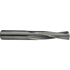 ‎#5 Dia. x #5 Shank × 1/2″ Flute Length × 1-1/2″ OAL, 2xD Flute, Solid Carbide Drill