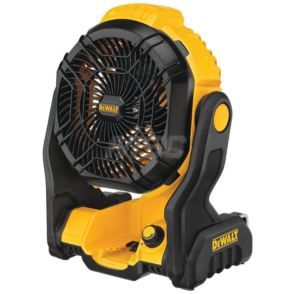 Desk & Table Fans; Fan Diameter: 11 in; Air Flow: 650 CFM; Number Of Blades: 3; Number of Speeds: 3; Voltage: 20.00; Number Of Speeds: 3; Phase: 3; Oscillation: Non-Oscillating; Color: Yellow; Black; Voltage: 20.00; Phase: 3; Color: Yellow; Black; Number