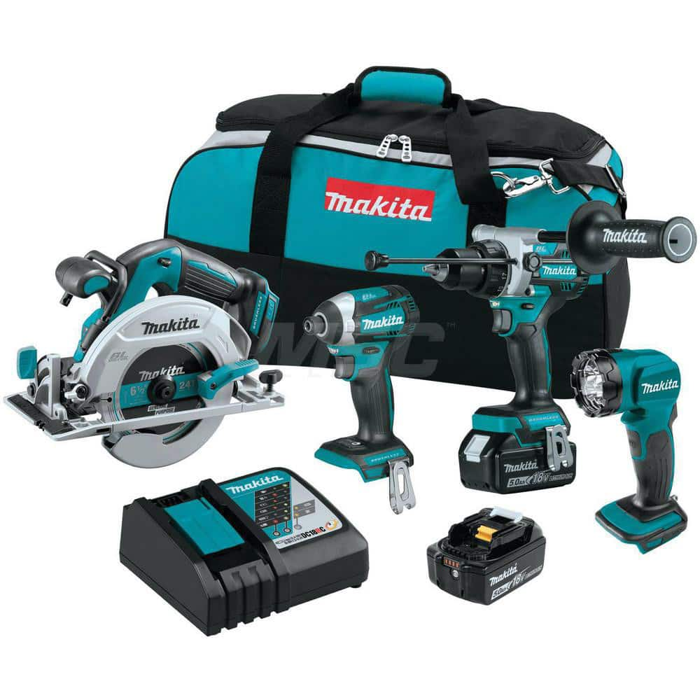 Cordless Tool Combination Kit: 18V