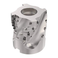 Indexable Square-Shoulder Face Mill:  R220.690006304412.4BAN,  27.0000″ Arbor Hole Dia, Uses  16,  XOMX1204 & XOEX1204 Inserts,  Through Coolant,  Series  R220.69