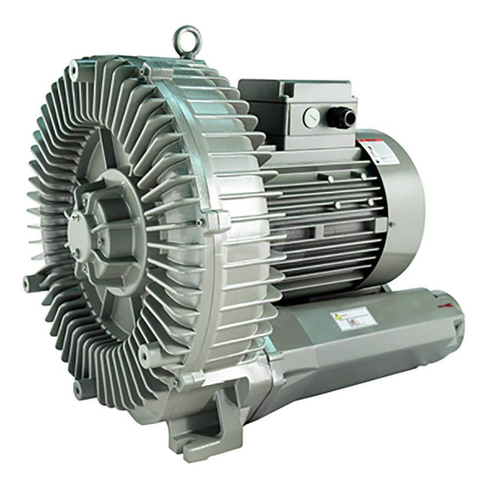 Regenerative Air Blowers; Inlet Size: 4″; Outlet Size: 4″; Horse Power: 15; Amperage Rating: 45.1000; Cubic Feet Per Minute: 850 SCFM; Height (Inch): 30; Width (Decimal Inch): 26; Maximum Working Water Pressure: 76.00; Maximum Vacuum Water Pressure: 76.00