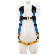 Fall Protection Harnesses: 400 Lb, Single D-Ring Style, Size Small, For General Industry, Back