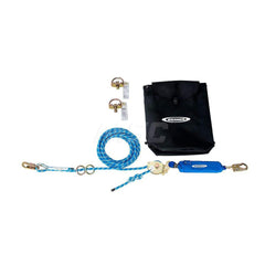 Horizontal Lifeline Systems; Length (Feet): 100 ft; Material: Kernmantle Rope; End Connections: Snap Hook; Maximum Number Of Users: 2; Lifeline Length: 100 ft; Lifeline Material: Kernmantle Rope