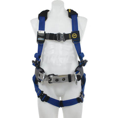 Fall Protection Harnesses: 400 Lb, Single D-Ring Style, Size 2X-Large, For Construction, Back