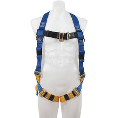 Fall Protection Harnesses: 400 Lb, Back and Side D-Rings Style, Size Small, For Climbing, Back & Hips