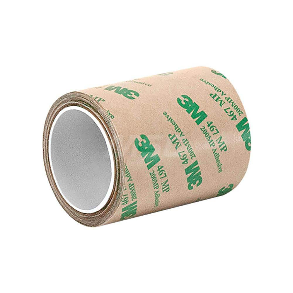 Adhesive Transfer Tape; Adhesive Material: Acrylic; Width (Inch): 1/2; Length (yd): 5.00; Thickness (mil): 2.3000; Minimum Operating Temperature (F): -40.000; Maximum Operating Temperature (F): 400.000; Color: Clear; Liner Material: Kraft Paper; Series: 4