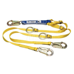 Lanyards & Lifelines; Load Capacity: 5000 lb; Construction Type: Webbing; Harness Type: Ladder Climbing; Lanyard End Connection: Snap Hook; Anchorage End Connection: Tie-Back; Length Ft.: 6.00