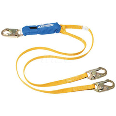 Lanyards & Lifelines; Load Capacity: 5000 lb; Construction Type: Webbing; Harness Type: Ladder Climbing; Lanyard End Connection: Snap Hook; Anchorage End Connection: Rebar Hook; Length Ft.: 6.00