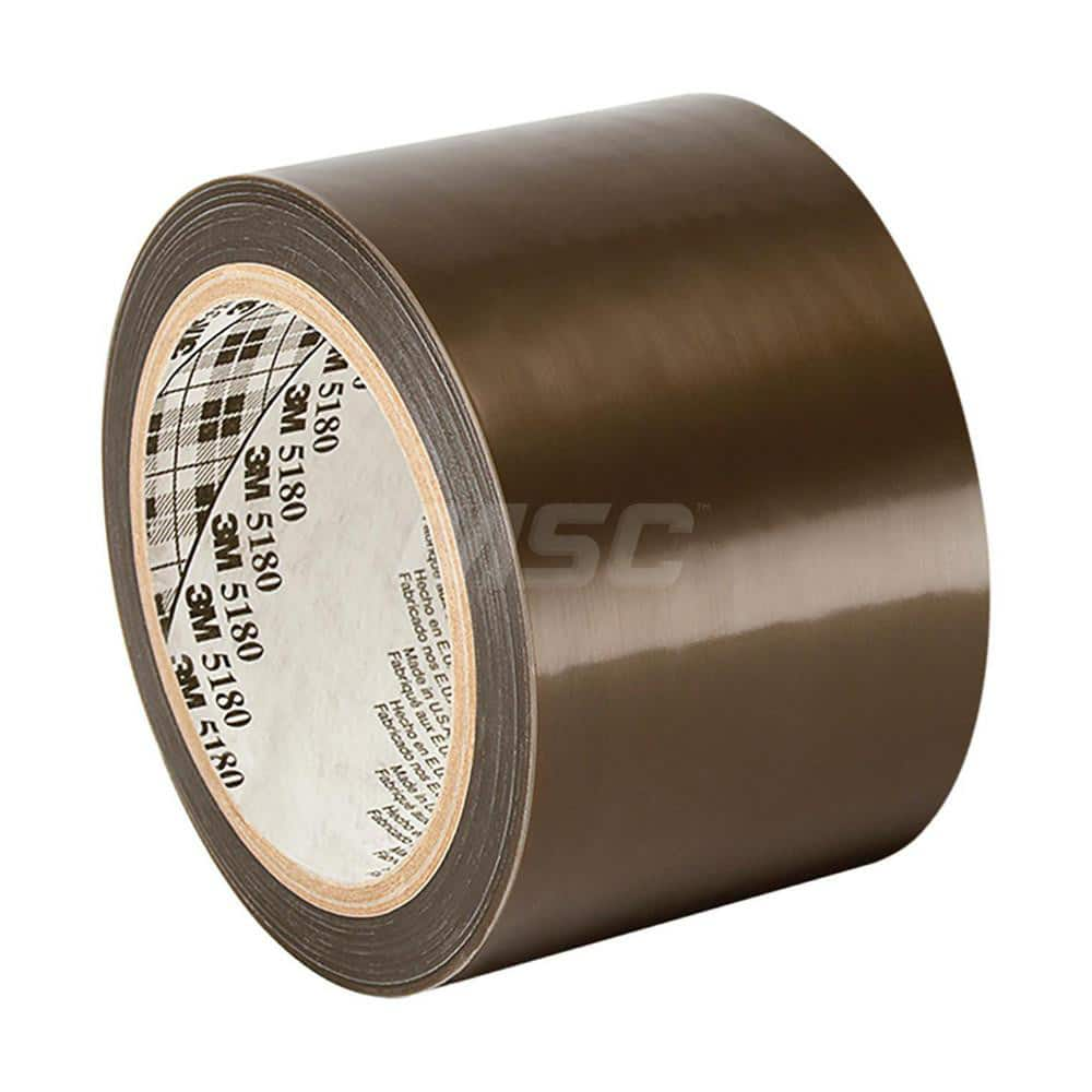 Polytetrafluroethylene Film Tape: 1/2″ Wide, 5 yd Long, 3.7 mil Thick 22 Lb/In Tensile Strength, Silicone Adhesive, 500 ° F