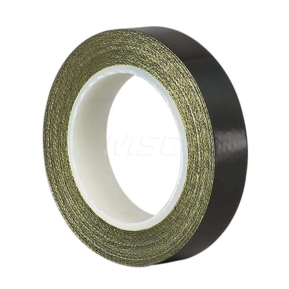 Glass Cloth Tape; Width (Inch): 3; Material Type: PTFE; Color: Black; Adhesive Material: Silicone; Length (yd): 18.00; Thickness (mil): 8.0000; Minimum Operating Temperature (F): -100.000; Maximum Operating Temperature (F): 500.000