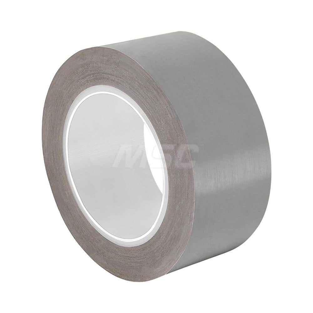 Polytetrafluroethylene Film Tape: 1/2″ Wide, 5 yd Long, 2 mil Thick 20 Lb/In Tensile Strength, Acrylic Adhesive, 500 ° F