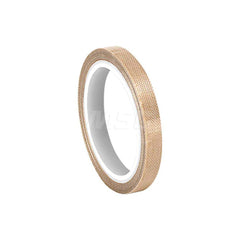 Glass Cloth Tape; Width (Inch): 3/4; Material Type: PTFE; Color: Brown; Adhesive Material: Silicone; Length (yd): 5.00; Thickness (mil): 8.2000; Tensile Strength (Lb./Inch): 175.00; Minimum Operating Temperature (F): -100.000; Maximum Operating Temperatur