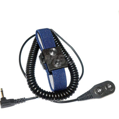 Grounding Wrist Straps; Size: Adjustable; Attachment Method: Snap Lock; Disposable or Reusable: No; Material: Fabric; Grounding Cord Included: Yes; Cord Length: 8; Resistor: Yes; Disposable: No