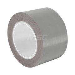 Polytetrafluroethylene Film Tape: 3-1/2″ Wide, 36 yd Long, 10 mil Thick 60 Lb/In Tensile Strength, Silicone Adhesive, 500 ° F