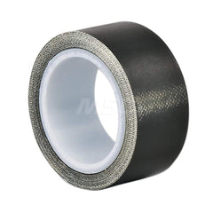 Glass Cloth Tape; Width (Inch): 2; Material Type: PTFE; Color: Black; Adhesive Material: Silicone; Length (yd): 5.00; Thickness (mil): 7.0000; Tensile Strength (Lb./Inch): 200.00; Minimum Operating Temperature (F): -100.000; Maximum Operating Temperature