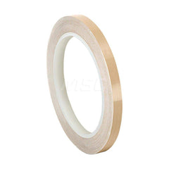 Polytetrafluroethylene Film Tape: 3/4″ Wide, 36 yd Long, 4 mil Thick 19 Lb/In Tensile Strength, Rubber Adhesive, 500 ° F