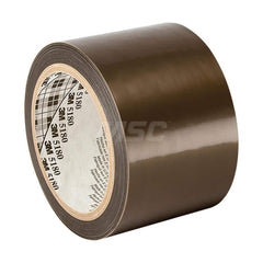 Polytetrafluroethylene Film Tape: 1″ Wide, 5 yd Long, 3.7 mil Thick 27 Lb/In Tensile Strength, Silicone Adhesive, 500 ° F