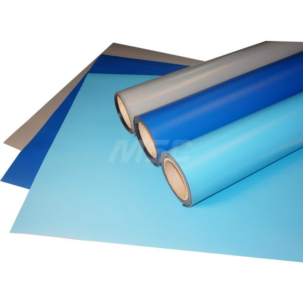 Anti-Static Work Kits & Table Mats; Mat Type: Anti-Static Table Mat; Material: Rubber; Overall Length: 36.00; Thickness: 0.06 in; Resistance: 108.000; Color: Blue