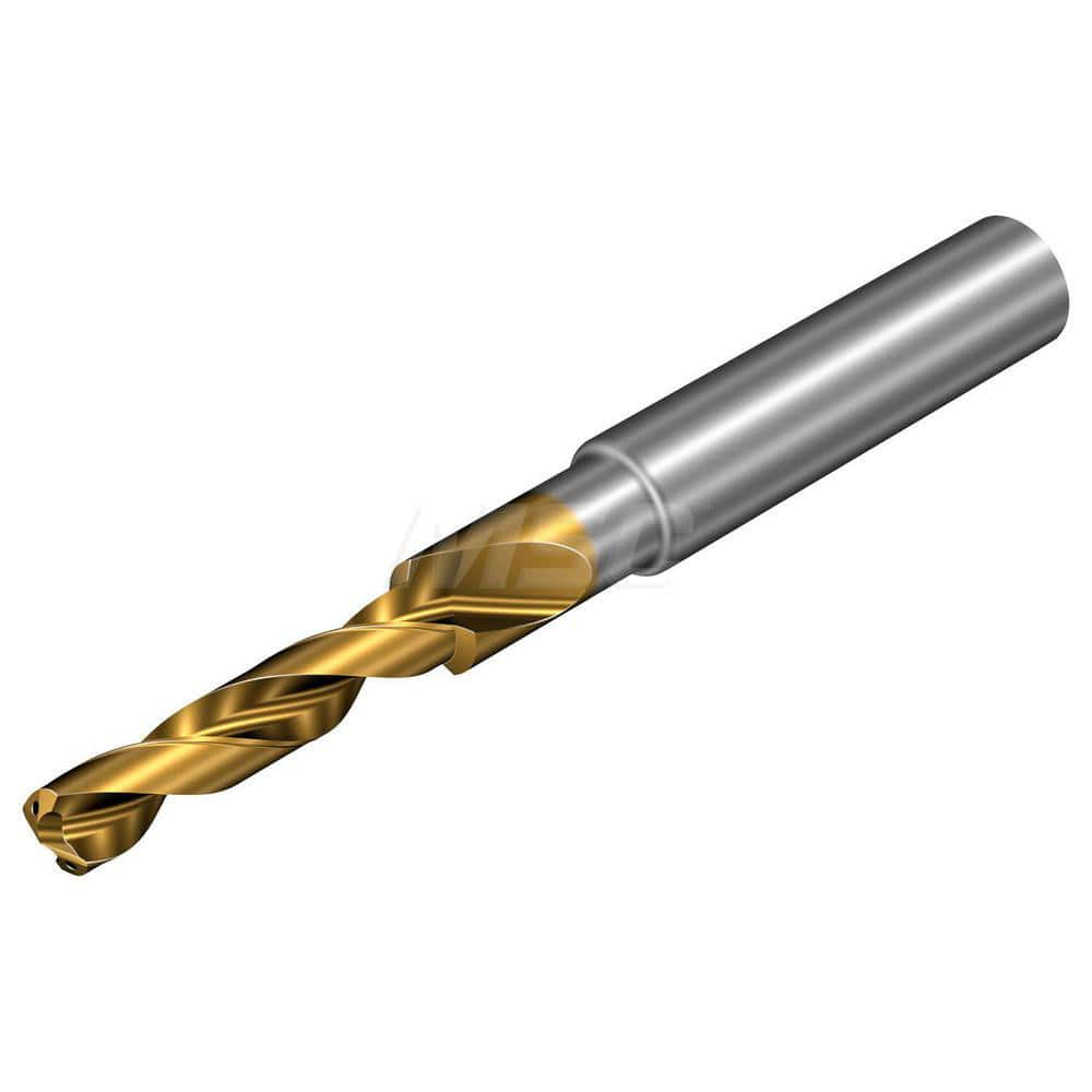 14mm Minor 18.9mm Major 42mm Step Length 147° High Performance Solid Carbide Subland Step Drill Bit TiAlSiN & TiSiN Finish, 142mm OAL, Series CoroDrill 860