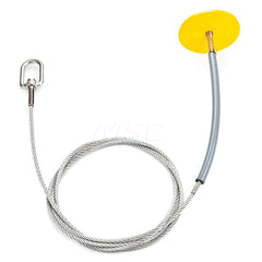 Lanyards & Lifelines; Load Capacity: 5000; Lifeline Material: Steel; Capacity (Lb.): 5000; End Connections: D-Ring; Maximum Number Of Users: 1; Length Ft.: 8.50