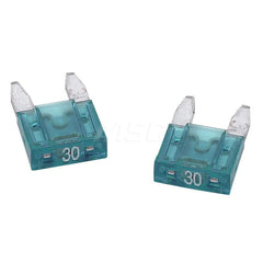 Automotive Fuses; Style: Fast Acting; Amperage Rating: 30.0000; Blade Style: Mini; Color: Blue; Overall Height: .31; Length (Decimal Inch): 0.35; Length (Inch): 0.35; Color: Blue; Overall Length: 0.35; Amperage: 30.0000; Fuse Style: Fast Acting