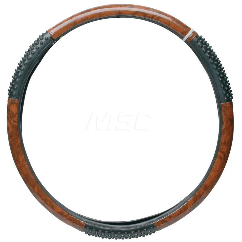 Vehicle Interior Covers; Type: Steering Wheel Cover; Color: Dark Green; Black; Width (Inch): 18