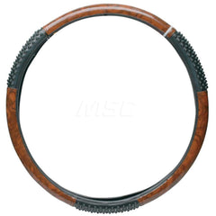 Vehicle Interior Covers; Type: Steering Wheel Cover; Color: Dark Green; Black; Width (Inch): 18