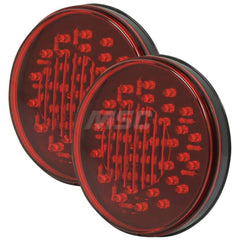 Turn Signal & Tail Lights; Type: Heavy Duty Side & Tail; Color: Red; Length (Inch): 4; Specifications: Sealing Lighting