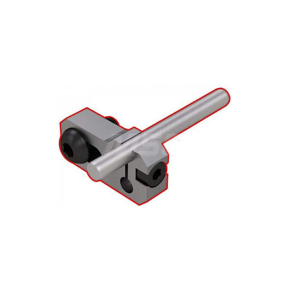 Vise Jaw Accessory: Adjustable Work Stop Steel