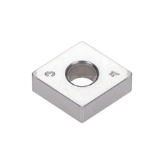 Turning Insert:  4QS-CNGA433 BXA20,  Polycrystalline Cubic Boron Nitride Coated Finish,  Neutral,  1/2″ Inscribed Circle,  0.0472″ Corner Radius,  80.0 &deg N/A Diamond,  Series  CNGA