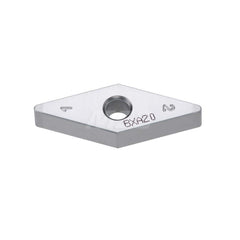 Turning Insert:  4QS-VNGA332 BXA20,  Polycrystalline Cubic Boron Nitride Coated Finish,  Neutral,  3/8″ Inscribed Circle,  0.0315″ Corner Radius,  35.0 &deg N/A Diamond,  Series  VNGA