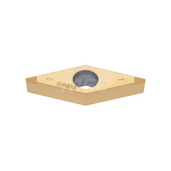 Turning Insert:  2QP-VBGW222-LC BXA20,  Polycrystalline Cubic Boron Nitride Coated Finish,  Neutral,  1/4″ Inscribed Circle,  0.0310″ Corner Radius,  35.0 &deg N/A Diamond,  Series  VBGW