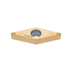 Turning Insert:  2QP-VBGW221 BXA10,  Polycrystalline Cubic Boron Nitride TiAlN & TiCN Finish,  Neutral,  1/4″ Inscribed Circle,  0.0160″ Corner Radius,  35.0 &deg N/A Diamond,  Series  VBGW