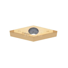 Turning Insert:  2QP-VBGW21.51 BXA10,  Polycrystalline Cubic Boron Nitride TiAlN & TiCN Finish,  Neutral,  1/4″ Inscribed Circle,  0.0160″ Corner Radius,  35.0 &deg N/A Diamond,  Series  VBGW