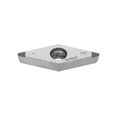 Turning Insert:  2QP-VCGW332 BXA20,  Polycrystalline Cubic Boron Nitride Coated Finish,  Neutral,  3/8″ Inscribed Circle,  0.0310″ Corner Radius,  35.0 &deg N/A Diamond,  Series  VCGW