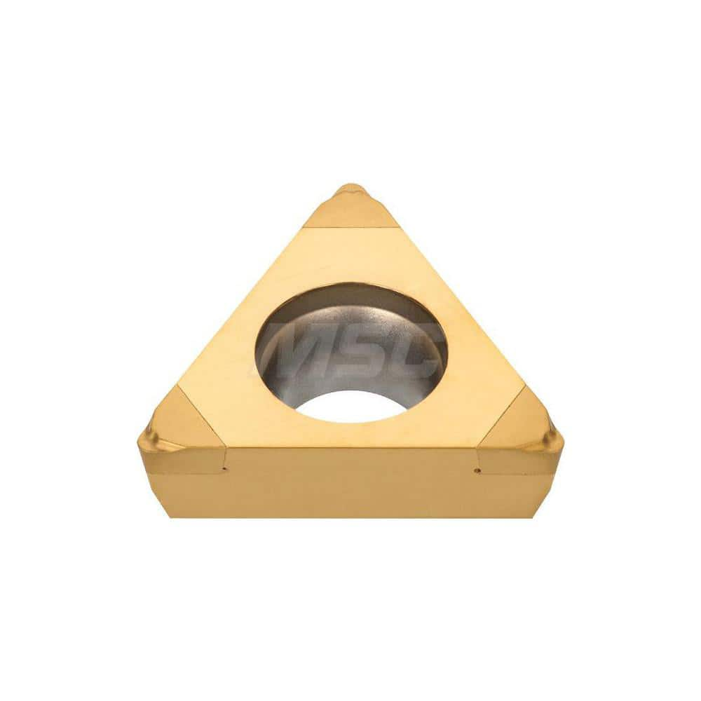 Turning Insert:  3QP-TPGT222HP BXA10,  Polycrystalline Cubic Boron Nitride TiAlN & TiCN Finish,  Neutral,  1/4″ Inscribed Circle,  0.0310″ Corner Radius,  60.0 &deg N/A Triangle,  Series  TPGT