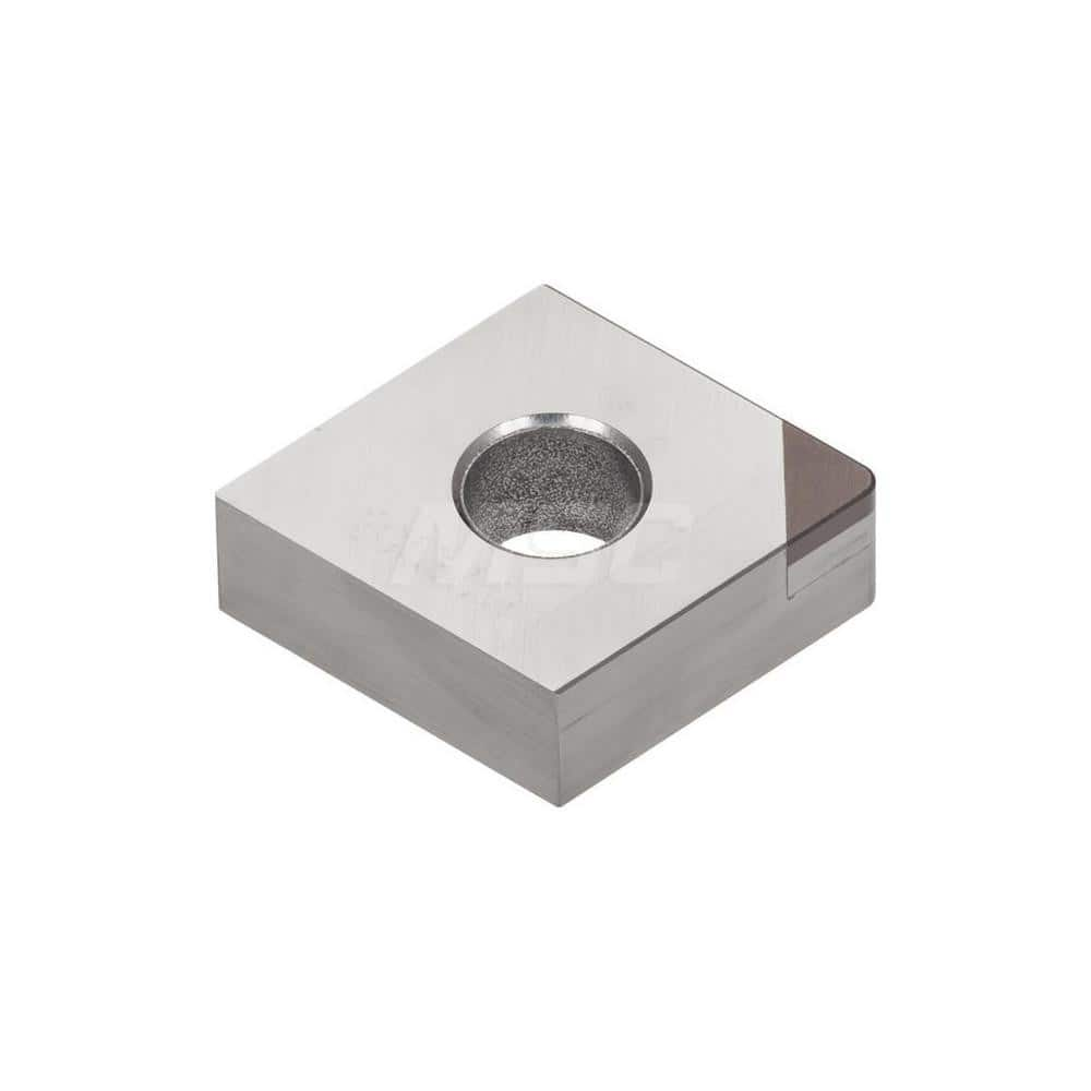 Turning Insert:  CNGA430.5-QBN BX360,  Polycrystalline Cubic Boron Nitride Uncoated Finish,  Neutral,  1/2″ Inscribed Circle,  0.0080″ Corner Radius,  80.0 &deg N/A Diamond,  Series  CNGA