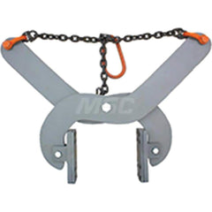 Cantilever Clamps; Load Capacity (Lb. - 3 Decimals): 1500; Maximum Opening Capacity (Inch): 6; Open Throat Depth (Inch): 6; Closed Throat Depth (Inch): 3; Jaw Material: Steel; Clamp Type: Flat Jaw