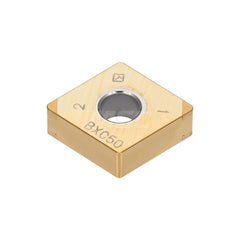 Turning Insert:  4QP-CNGA433 BXA30,  Polycrystalline Cubic Boron Nitride TiAlN Finish,  Neutral,  1/2″ Inscribed Circle,  0.0470″ Corner Radius,  80.0 &deg N/A Diamond,  Series  CNGA