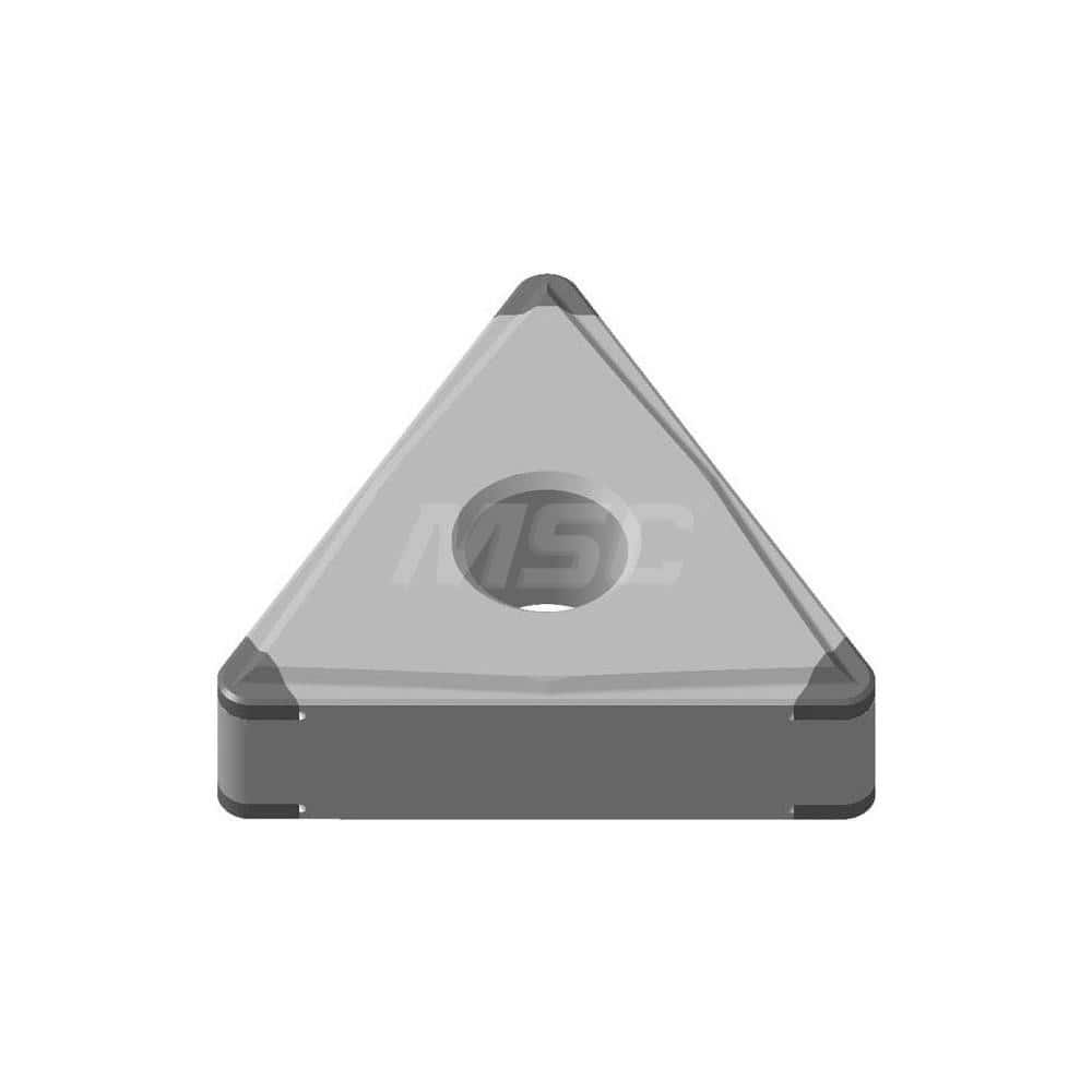 Turning Insert:  6QP-TNGG332-HM BXA40,  Polycrystalline Cubic Boron Nitride TiAlN Finish,  Neutral,  3/8″ Inscribed Circle,  0.0310″ Corner Radius,  60.0 &deg N/A Triangle,  Series  TNGG