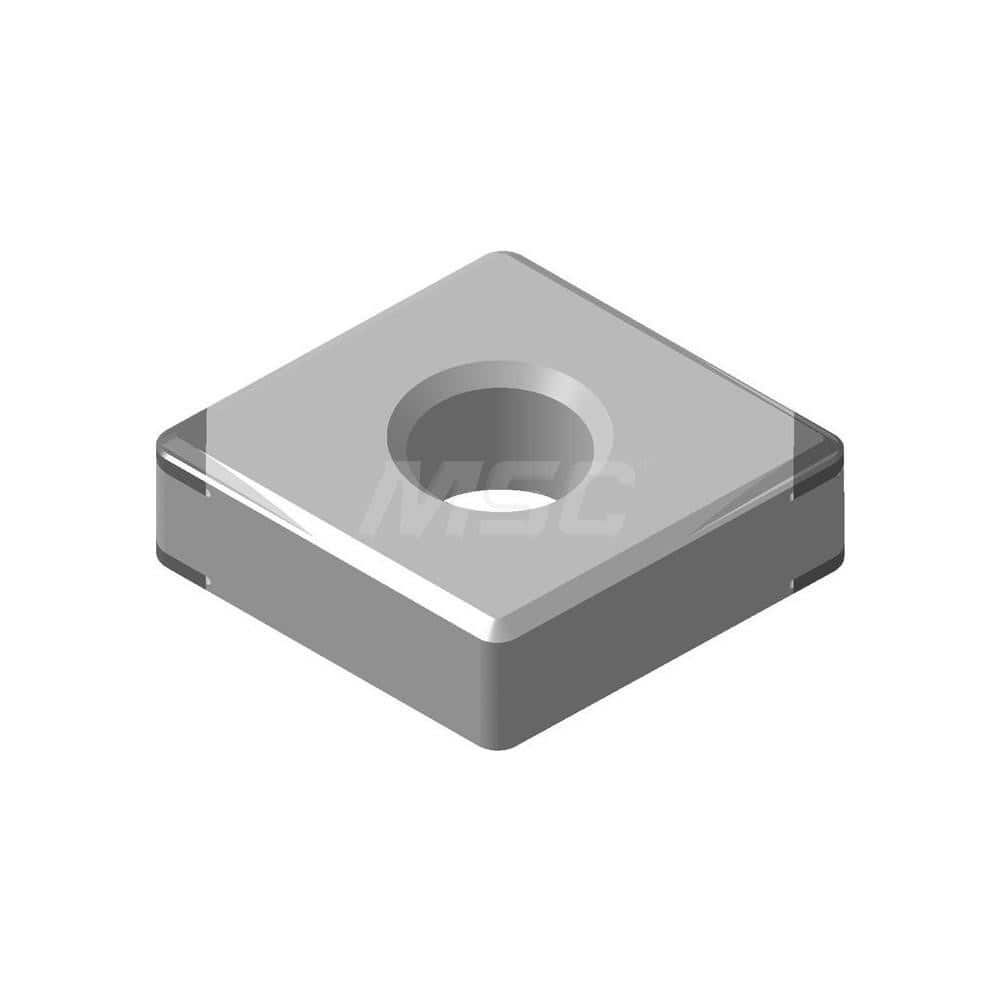 Turning Insert:  4QP-CNGG432-HF BXA40,  Polycrystalline Cubic Boron Nitride TiAlN Finish,  Neutral,  1/2″ Inscribed Circle,  0.0310″ Corner Radius,  80.0 &deg N/A Diamond,  Series  CNGG