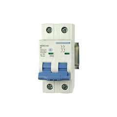 Circuit Breakers; Circuit Breaker Type: C60SP - Supplementary Protection; Milliamperage (mA): 25; 25000; Number of Poles: 2; Breaking Capacity: 10 kA; Tripping Mechanism: Thermal-Magnetic; Terminal Connection Type: Screw; Mounting Type: DIN Rail Mount; Vo