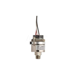 Pressure, Vacuum & Compound Switches; Type: Miniature Vacuum Switch; Thread Size: 1/8; Voltage: 115VAC / 28 VDC; Thread Type: NPT Male; Amperage: 1.0000; Electrical Connection: Screw Terminals; Wetted Parts Material: 304 Stainless Steel; Repeatability: 2;