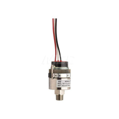 Pressure, Vacuum & Compound Switches; Type: Compact, Cylindrical Pressure Switch; All-Welded Pressure Switch; Thread Size: 1/8; Voltage: 115VAC / 28 VDC; Thread Type: NPT Male; Amperage: 1.0000; Electrical Connection: Screw Terminals; Wetted Parts Materia