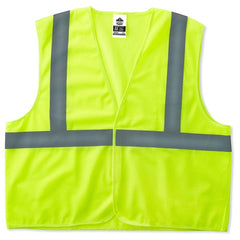 8205HL XS Lime Super Econ Mesh Vest Type R Class 2 - Caliber Tooling