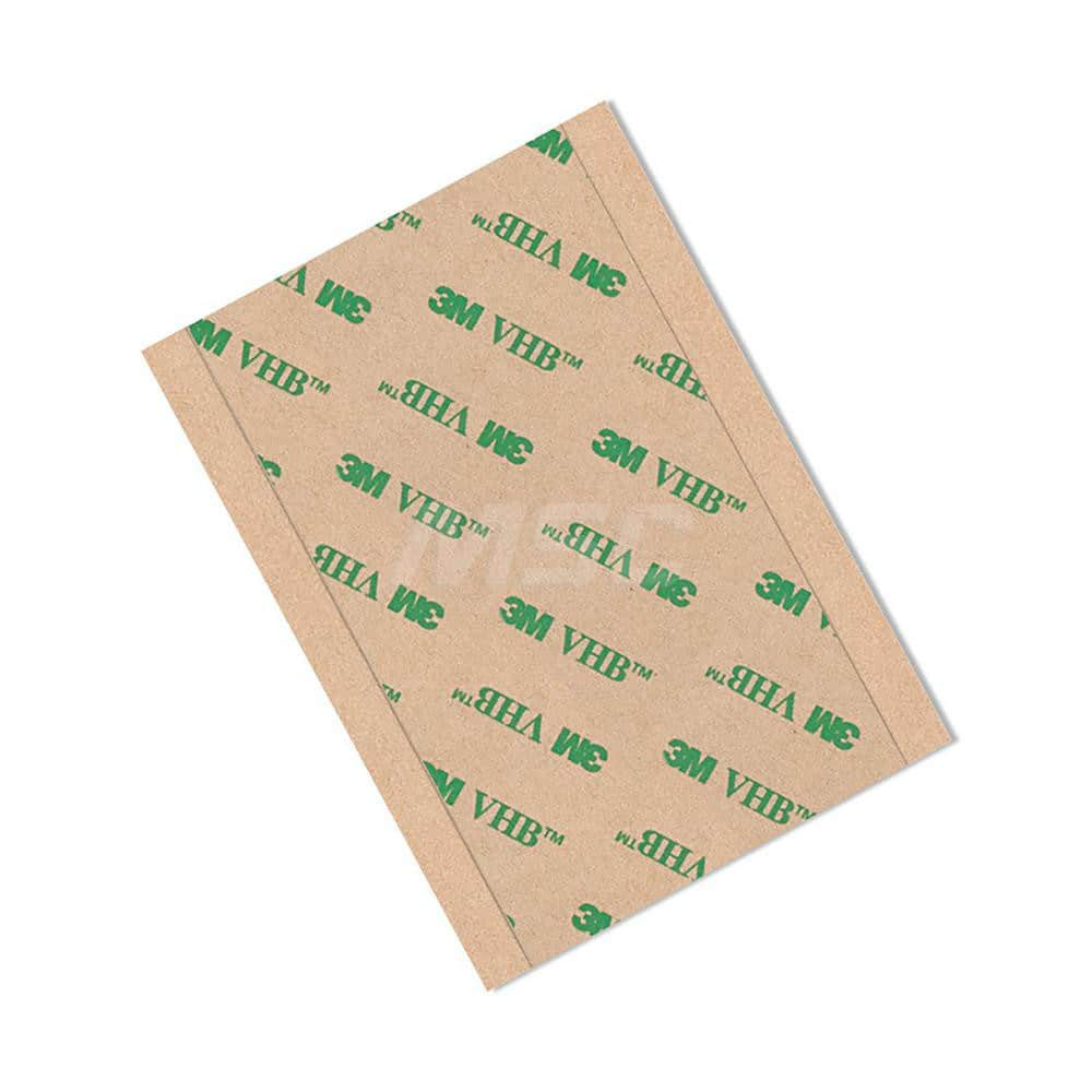 Adhesive Transfer Tape; Adhesive Material: Acrylic; Width (Inch): 3; Length (yd): 0.14; Maximum Operating Temperature (F): 500.000; Color: Clear; Liner Material: Kraft Paper; Series: F9473PC