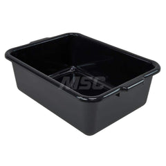 Cans, Pails & Tubs; Product Type: Tub; Volume Capacity Range: 0 - 4 gal; Body Material: Polypropylene; Volume Capacity: 4.0; Opening Type: Open Head; Color: Black; Product Type: Tub; Material: Polypropylene; Volume Capacity (Gal.): 4.0; Color: Black