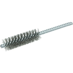 3/4″ Power Tube Brush, .0104″ Stainless Steel Wire Fill, 2-1/2″ Brush Length - Caliber Tooling