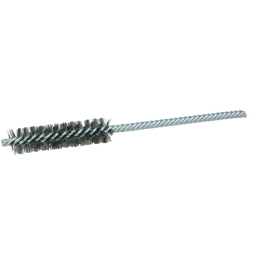 1/2″ Power Tube Brush, .0104″ Steel Wire Fill, 2″ Brush Length - Caliber Tooling